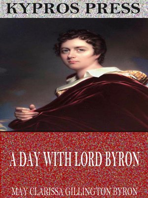 cover image of A Day with Lord Byron